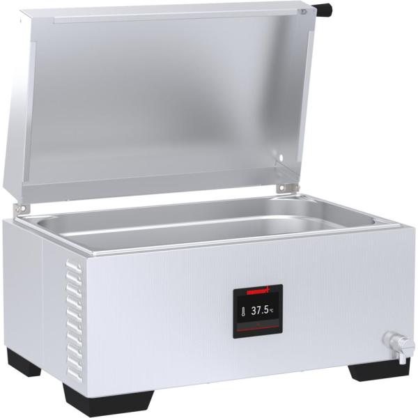 Memmert WTB15 Waterbath 17.1L 10-100C with Stainless Steel Gable Cover