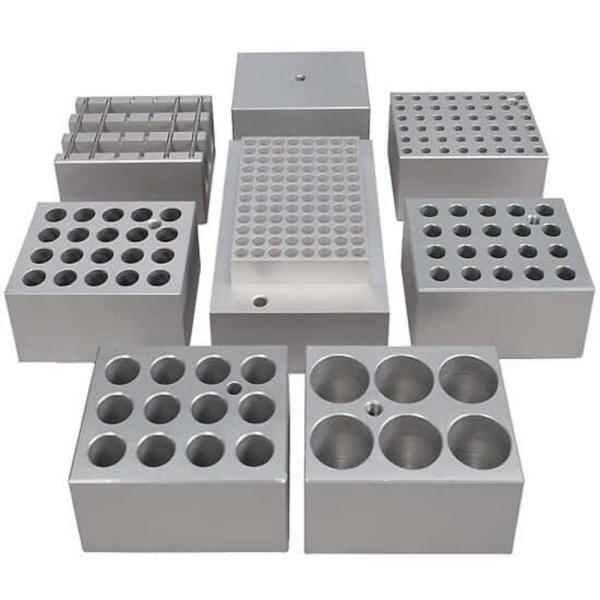 Cole-Parmer Dri-Block Aluminum Insert; 30 x 6 mm Dia; Conical Bottom