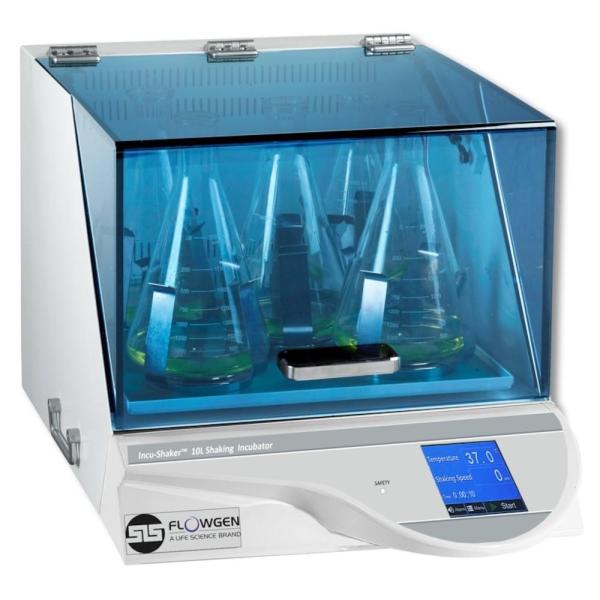SLS Flowgen Incu-Shaker 10LR Refrigerated Incubator Shaker with Non-Slip Mat 10L
