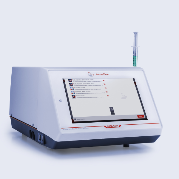 Density and Sound Velocity Meter: DMA 5001 Sound Velocity