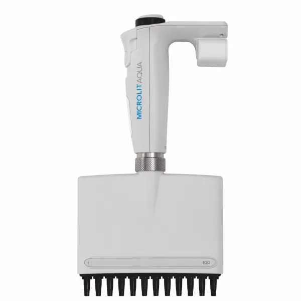 AQUA Multi Channel Electronic Micropipette (8 Channel & 12 Channel) AQE 10-300 MODEL