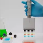 AQUA Multi Channel Electronic Micropipette (8 Channel & 12 Channel) AQE 10-300 MODEL