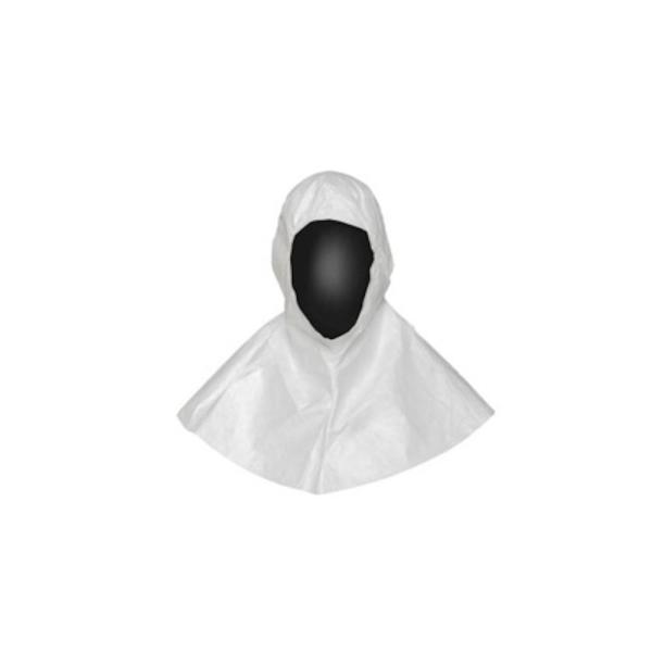 TYVEK IsoClean hood with ties Full face opening Cleanroom upto ISO7 White